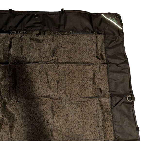 New Open FXW Dog Playpen Mesh Cover Top Black Fits 8 Panel 24" Height Visibility - Picture 3 of 11